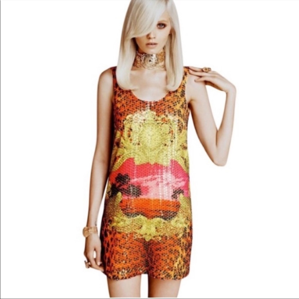 Versace x HM Mini Sequin Dress
